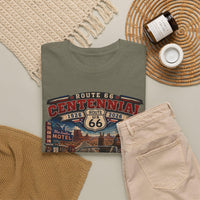Bigfoot Route 66 Centennial T-Shirt 2026 | Vintage Style Road Trip Graphic Tee | Mother Road 100th Anniversary Gift for Him & Her | Retro