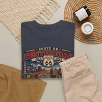 Bigfoot Route 66 Centennial T-Shirt 2026 | Vintage Style Road Trip Graphic Tee | Mother Road 100th Anniversary Gift for Him & Her | Retro