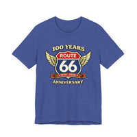 Route 66 100th Anniversary Vintage Travel Tee, Classic Highway Shirt