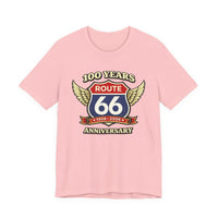 Route 66 100th Anniversary Vintage Travel Tee, Classic Highway Shirt