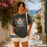 Route 66 Centennial Shirt and Tote Bag, 100 Years Of The Mother Road Gift, Historic Highway Road Trip Matching Set 2026
