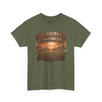 Route 66 Centennial Shirt, The Journey Continues Retired T-Shirt, Vintage Copper Route 66 Road Trip Tee, 100th Anniversary Mother Road Gift