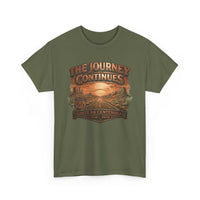 Route 66 Centennial Shirt, The Journey Continues Retired T-Shirt, Vintage Copper Route 66 Road Trip Tee, 100th Anniversary Mother Road Gift