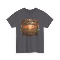 Route 66 Centennial Shirt, The Journey Continues Retired T-Shirt, Vintage Copper Route 66 Road Trip Tee, 100th Anniversary Mother Road Gift