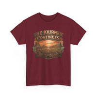 Route 66 Centennial Shirt, The Journey Continues Retired T-Shirt, Vintage Copper Route 66 Road Trip Tee, 100th Anniversary Mother Road Gift