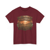 Route 66 Centennial Shirt, The Journey Continues Retired T-Shirt, Vintage Copper Route 66 Road Trip Tee, 100th Anniversary Mother Road Gift