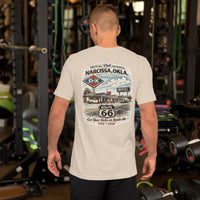 Route 66 Narcissa Oklahoma Centennial T-Shirt (1926-2026)