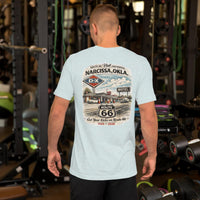 Route 66 Narcissa Oklahoma Centennial T-Shirt (1926-2026)