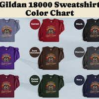 Retro Route 66 100th Anniversary Tee, 1926–2026 Centennial Sweatshirt, Americana Road Trip Hoodie