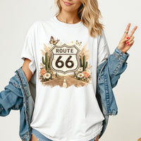 Route 66 100th Anniversary T-Shirt, Mother Road Centennial Tee, Vintage Desert Travel Graphic, 1926-2026 Shirt