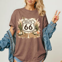 Route 66 100th Anniversary T-Shirt, Mother Road Centennial Tee, Vintage Desert Travel Graphic, 1926-2026 Shirt