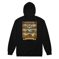 All 8 States RT66 HOODIE! Exclusive Design! Unisex heavy blend zip hoodie.