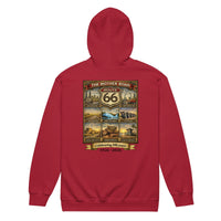 All 8 States RT66 HOODIE! Exclusive Design! Unisex heavy blend zip hoodie.