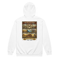 All 8 States RT66 HOODIE! Exclusive Design! Unisex heavy blend zip hoodie.