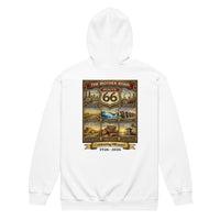 All 8 States RT66 HOODIE! Exclusive Design! Unisex heavy blend zip hoodie.