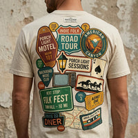 Route 66 Vintage T-Shirt, Main Street of America Road Trip Tee, Retro Highway 66 Souvenir Gift, Classic Americana Travel Apparel for Dad