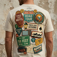 Route 66 Vintage T-Shirt, Main Street of America Road Trip Tee, Retro Highway 66 Souvenir Gift, Classic Americana Travel Apparel for Dad