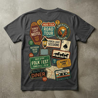 Route 66 Vintage T-Shirt, Main Street of America Road Trip Tee, Retro Highway 66 Souvenir Gift, Classic Americana Travel Apparel for Dad