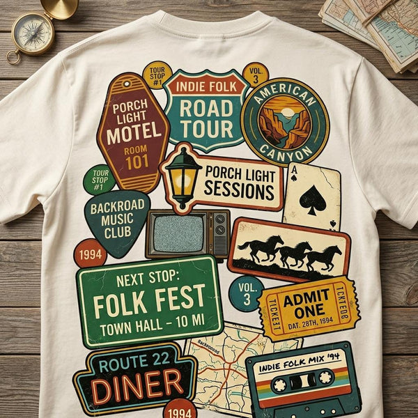 Route 66 Vintage T-Shirt, Main Street of America Road Trip Tee, Retro Highway 66 Souvenir Gift, Classic Americana Travel Apparel for Dad