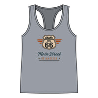 Route 66 Main Street of America Racerback Tank
