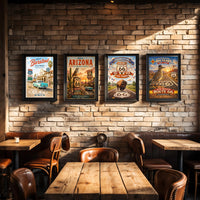 Chicago Route 66 Poster | Historic Mother Road Wall Art (Digital Download)