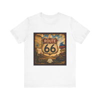 Route 66 Vintage T-Shirt | The Mother Road Americana Tee | Classic American Highway Shirt