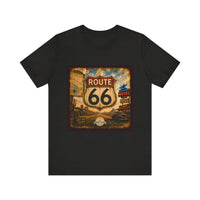 Route 66 Vintage T-Shirt | The Mother Road Americana Tee | Classic American Highway Shirt