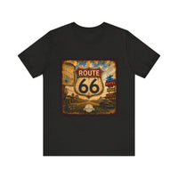 Route 66 Vintage T-Shirt | The Mother Road Americana Tee | Classic American Highway Shirt