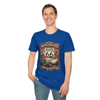 Route 66 Centennial Vintage Car T-Shirt | America's Mother Road 1926-2026
