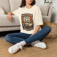Route 66 Centennial Vintage Car T-Shirt | America's Mother Road 1926-2026