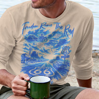 Route 66 Centennial T-shirt PNG, USA Historic Mother Road Digital Download, Gift for Road Travelers