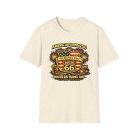 Route 66 100 Years Shirt, America 250 Shirt 2026, USA 250th Anniversary Tee, Historic Route 66 Centennial Shirt, Patriotic Road Trip Shirt