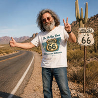 Route 66 Shirt | 100 Years Anniversary Cotton Tee | Classic Mother Road Crewneck Travel Souvenir