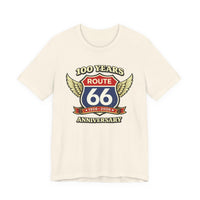 Route 66 100th Anniversary Vintage Travel Tee, Classic Highway Shirt