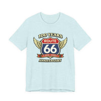Route 66 100th Anniversary Vintage Travel Tee, Classic Highway Shirt