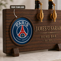 Personalized Route 66 Home Bar, Custom Whiskey Dispenser, Biker Gift for Him, Wooden Bar Decor, Garage Bar Gift
