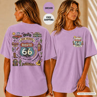 Route 66 Shirt, Historic Highway 66 Tee, Vintage Americana Road Trip