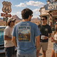 Route 66 Mother Road Shirt, Vintage Americana Tee, Road Trip Gift