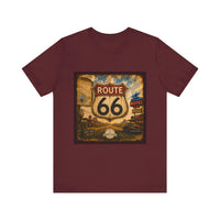 Route 66 Vintage T-Shirt | The Mother Road Americana Tee | Classic American Highway Shirt