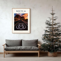 Route 66 Travel Poster, Route 66 Print, Route 66 Wall Art, Route 66 Poster, American Road Trip Print, USA Travel Wall Art, Route 66