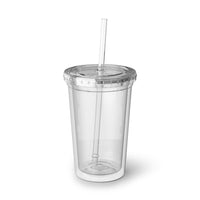 Route 66 Vintage Road Trip Acrylic Cup | Classic Car Desert Scene