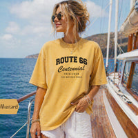 Route 66 100th Anniversary T-Shirt, Centennial Gift, Vintage Americana Road Trip Shirt