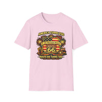 Route 66 100 Years Shirt, America 250 Shirt 2026, USA 250th Anniversary Tee, Historic Route 66 Centennial Shirt, Patriotic Road Trip Shirt