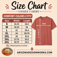 Arizona Road Trip TShirt, Casual Graphic Tee, Travel Shirt, Summer Route 66 Wear, Vacation Gift for Adventure Lovers, Southwest Souvenir Top