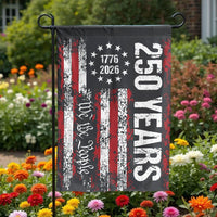 Patriotic 250 Years Garden Flag | 1776-2026 We The People American Flag | Weather Resistant Yard Banner | Collector's Semiquincentennial Decor