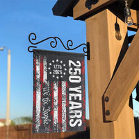 Patriotic 250 Years Garden Flag | 1776-2026 We The People American Flag | Weather Resistant Yard Banner | Collector's Semiquincentennial Decor