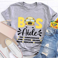 Bus Aide Fun Compassionate T-Shirt