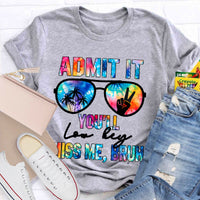 Admit It You'll Low Key Miss Me Bruh Teacher T-Shirt