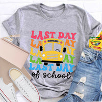 School Bus Driver Last Day Of School T-Shirt