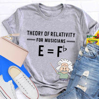 Theory Of Relativity For Musicians Teacher T-Shirt